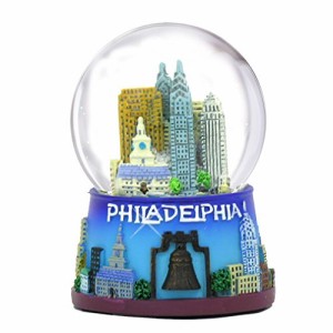 スノーグローブ 雪 置物 Philadelphia Snow Globe (3.5 Inches) Philadelphia Snow Globe