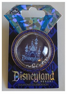 スノーグローブ 雪 置物 Disneyland 60th Anniversary Diamond Celebration Sleeping Beauty Castle Globe 