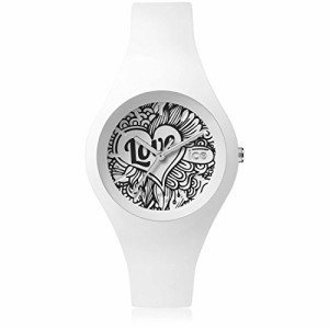 腕時計 アイスウォッチ レディース ICE-WATCH - Ice Love 2016 Black Doodle - Women's Wristwatch wi