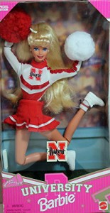 バービー バービー人形 大学 Barbie Nebraska Cornhuskers University Cheerleader