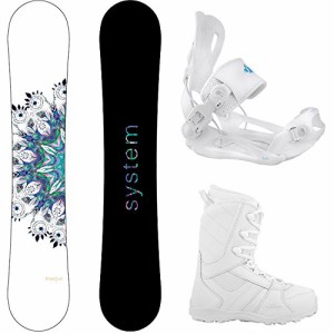 スノーボード ウィンタースポーツ システム Package-System Flite Women's Snowboard-143 cm-Syst