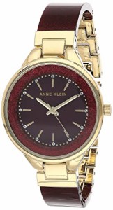 腕時計 アンクライン レディース Anne Klein Women's AK/1408BYBY Premium Crystal Accented Gold-Tone