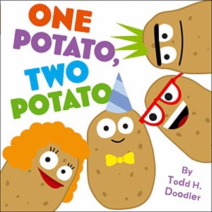 海外製絵本 知育 英語 One Potato, Two Potato