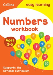 海外製絵本 知育 英語 Numbers Workbook: Ages 3-5 (Collins Easy Learning Preschool)