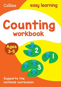 海外製絵本 知育 英語 Counting Workbook: Ages 3-5 (Collins Easy Learning Preschool)