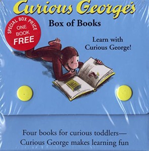 海外製絵本 知育 英語 Curious George's Box of Books