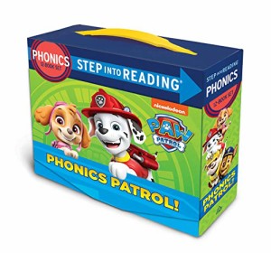 海外製絵本 知育 英語 Paw Patrol Phonics Box Set (PAW Patrol) (Step into Reading)