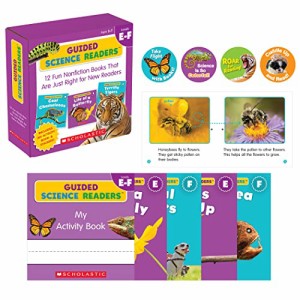 海外製絵本 知育 英語 Scholastic Guided Science Readers Set, Level E-F (Guided Science Readers Parent 