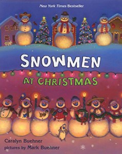 海外製絵本 知育 英語 Snowmen at Christmas