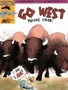 海外製絵本 知育 英語 Go West Young Crab! (Chester the Crab's Comics with Content Series)