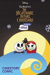 海外製絵本 知育 英語 Disney The Nightmare Before Christmas: As Told by Emoji