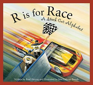 海外製絵本 知育 英語 R is for Race: A Stock Car Alphabet (Sports Alphabet)