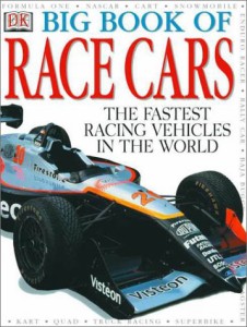 海外製絵本 知育 英語 Big Book of Race Cars