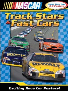 海外製絵本 知育 英語 Nascar Tracks Stars And Fast Cars (3-d Poster Book)