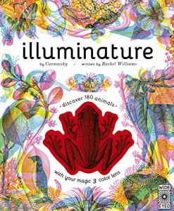 海外製絵本 知育 英語 Illuminature: Discover 180 Animals with your Magic Three Color Lens (Illumi: See