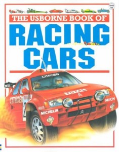 海外製絵本 知育 英語 The Usborne Book of Racing Cars