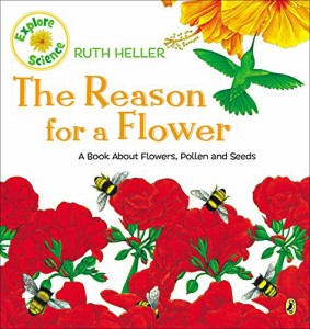 海外製絵本 知育 英語 The Reason for a Flower: A Book About Flowers, Pollen, and Seeds (Explore!)