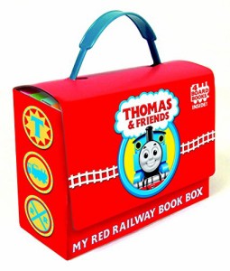 海外製絵本 知育 英語 Thomas and Friends: My Red Railway Book Box (Bright & Early Board Books)