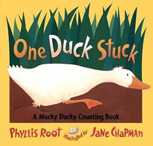 海外製絵本 知育 英語 One Duck Stuck: A Mucky Ducky Counting Book