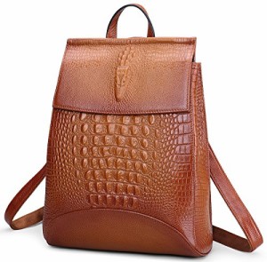 海外正規品 並行輸入品 アメリカ直輸入 Coolcy Women Real Leather Backpack Shoulder Bag