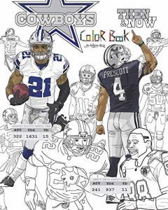 海外製絵本 知育 英語 Ezekiel Elliott and the Dallas Cowboys: Then and Now: The Ultimate Football Colo