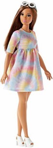 バービー バービー人形 ファッショニスタ Barbie Fashionistas Dolls to Tie Dye for, Brown