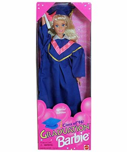 バービー バービー人形 BARBIE GRADUATION DOLL Class of '96! SPECIAL EDITION w Blue MORTARBOARD Cap & 