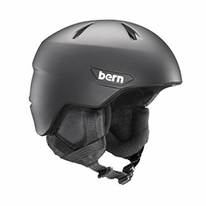 スノーボード ウィンタースポーツ 海外モデル Bern Men's Weston Snow Helmet Matte Black L