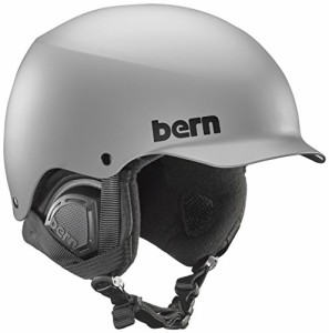 スノーボード ウィンタースポーツ 海外モデル Outlet Bern Matte Grey Baker Thin Shell Helmet 