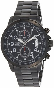 腕時計 インヴィクタ インビクタ Invicta Men's 13787 Specialty Chronograph Black Dial Black Ion-Pl