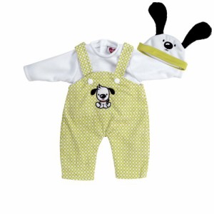 アドラ 赤ちゃん人形 ベビー人形 Adora Playtime Puppy Play Overalls - fits most 13 inch baby dolls