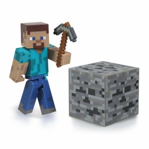 マインクラフト マイクラ mojang Minecraft Core Steve Figure Pack