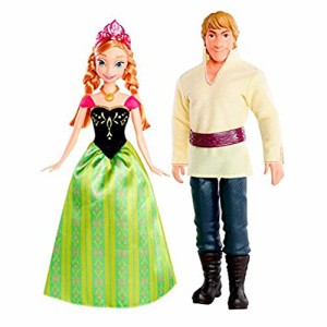 アナと雪の女王 アナ雪 ディズニープリンセス Disney Frozen Anna and Kristoff Doll (2-Pack)