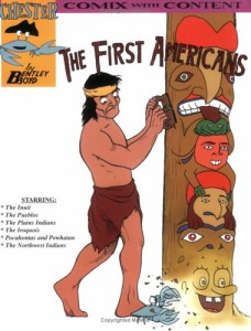海外製絵本 知育 英語 The First Americans (Chester the Crab's Comics with Content Series)
