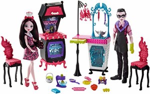 モンスターハイ 人形 ドール Monster High Draculaura Kitchen Playset & Doll