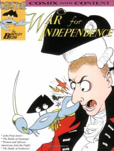 海外製絵本 知育 英語 War for Independence (Chester the Crab's Comics with Content Series)