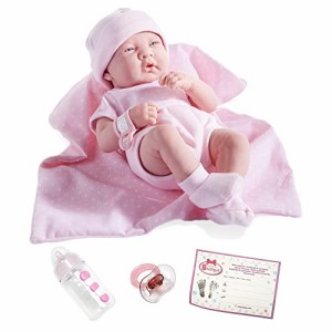 ジェーシートイズ 赤ちゃん おままごと JC Toys 18541 La Newborn Boutique 14 Inch Doll, 9 Piece 