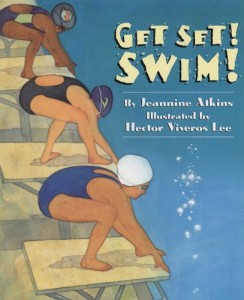 海外製絵本 知育 英語 Get Set! Swim!