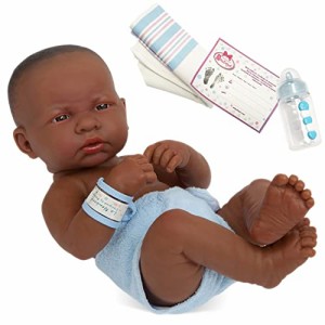 ジェーシートイズ 赤ちゃん おままごと JC Toys - La Newborn First Day African American| 14" Ana