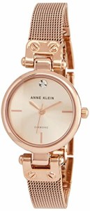 腕時計 アンクライン レディース Anne Klein Women's Quartz Metal and Stainless Steel Dress Watch, 