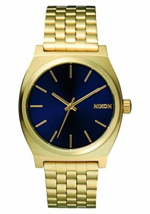 腕時計 ニクソン アメリカ Nixon Time Teller A0451931-00. Light Gold and Cobalt Blue Women’s Watch 