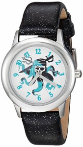 腕時計 ディズニー キッズ Disney Boy's 'Descendants' Quartz Stainless Steel Casual Watch, Color:Blac