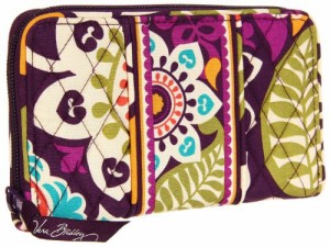 ヴェラブラッドリー ベラブラッドリー アメリカ Vera Bradley Accordion Wallet Plum Crazy