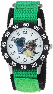 腕時計 ディズニー キッズ Disney Boy's 'Puppy Dog' Quartz Stainless Steel and Nylon Casual Watch, Co