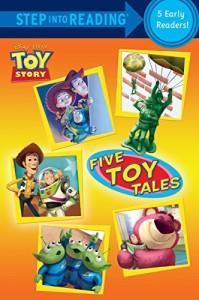 海外製絵本 知育 英語 Five Toy Tales (Disney/Pixar Toy Story) (Step into Reading)