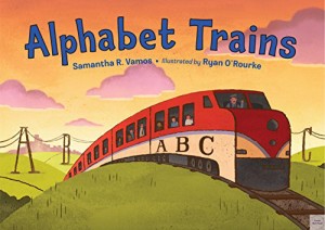 海外製絵本 知育 英語 Alphabet Trains