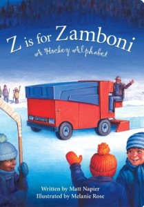海外製絵本 知育 英語 Z is for Zamboni: A Hockey Alphabet (Sports Alphabet)