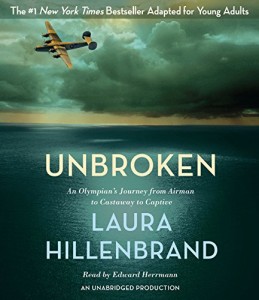 海外製絵本 知育 英語 Unbroken (The Young Adult Adaptation): An Olympian's Journey from Airman to Cast