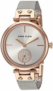 アンクライン Anne Klein プレミアムクリスタルアクセント レディース腕時計 AK/3001SVRT