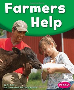 海外製絵本 知育 英語 Farmers Help (Our Community Helpers)